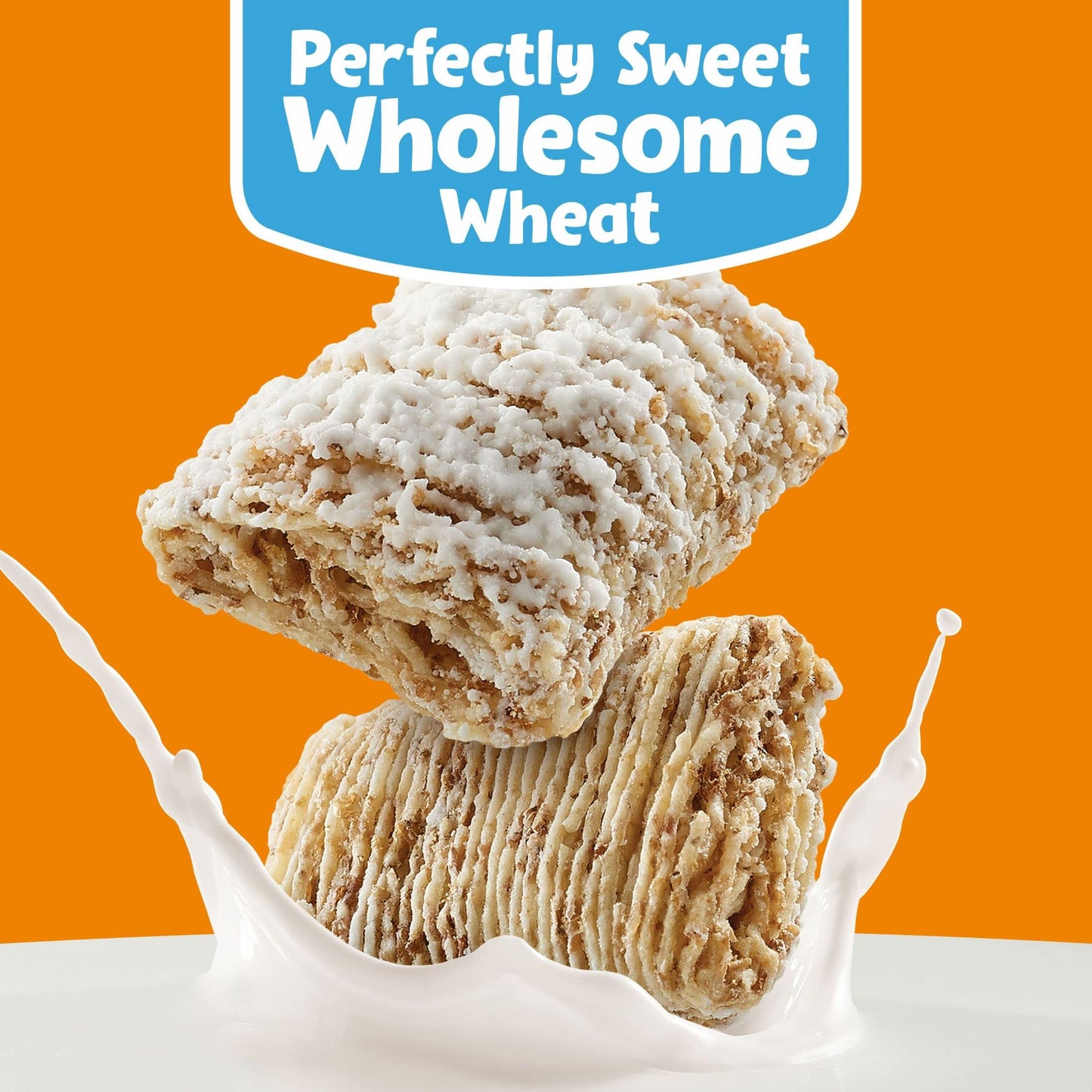 Kellogg's Frosted Mini-Wheats Breakfast Cereal, Kids Cereal, Family Breakfast, Original (4 Boxes)