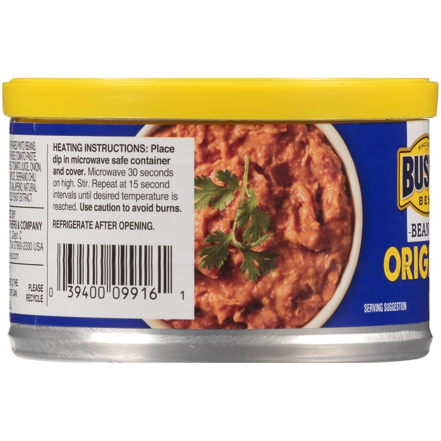 Bushs Best Original Bean Dip 9.5 oz