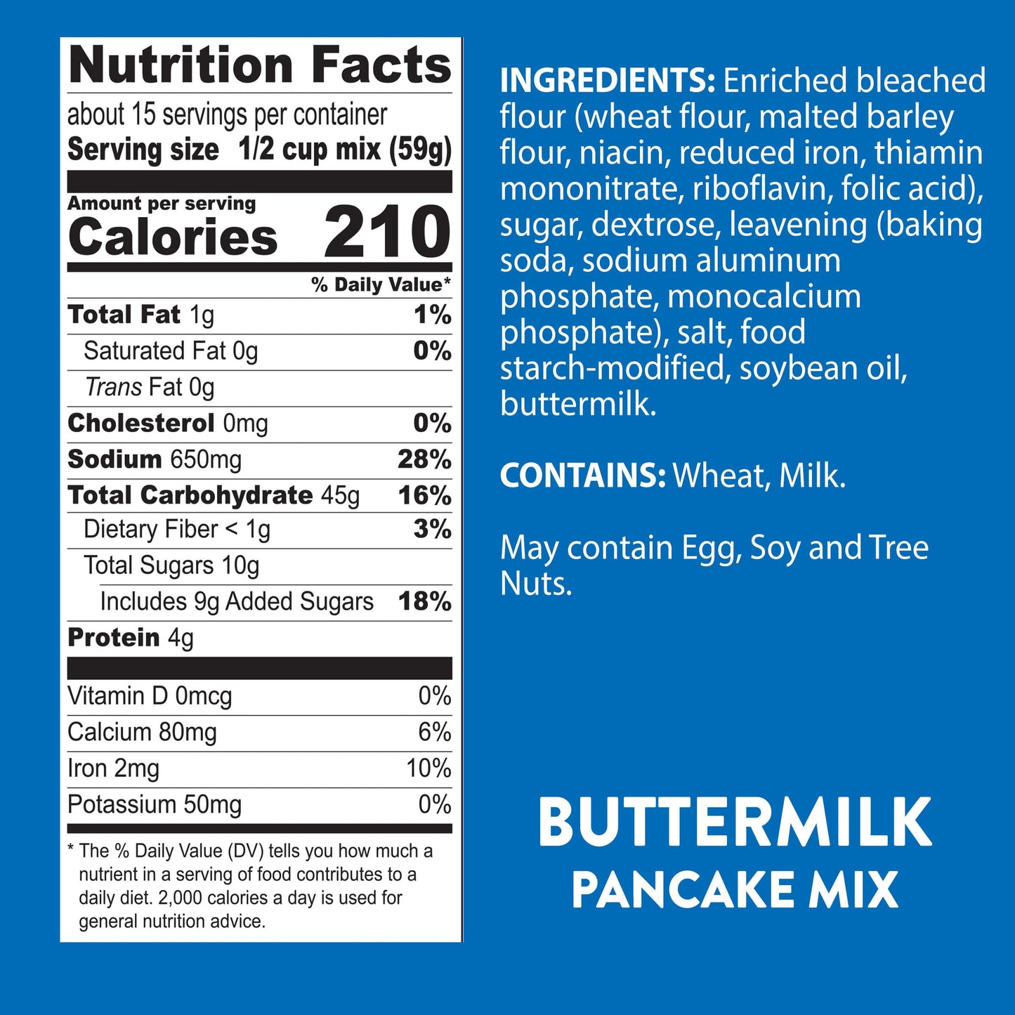 Krusteaz Light and Fluffy Buttermilk Complete Pancake Mix  Waffle and Pancake Mix  Just Add Water  32 oz Box (Pack of 8)