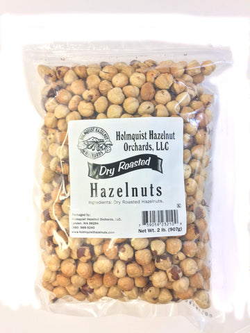 1 Lb | Holmquist Hazelnuts Dry (Air) Roasted Hazelnuts | Unsalted | Non-Gmo, Gluten Free, Kosher, Resealable, Keto-Friendly | Gr