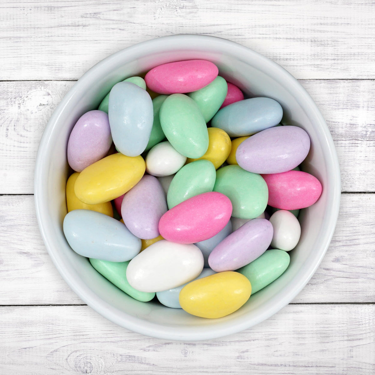 Assorted Jordan Almonds, 1 Pound Jodan Almonds Bulk Bag, Almond Candy, Jordan Almonds Candy