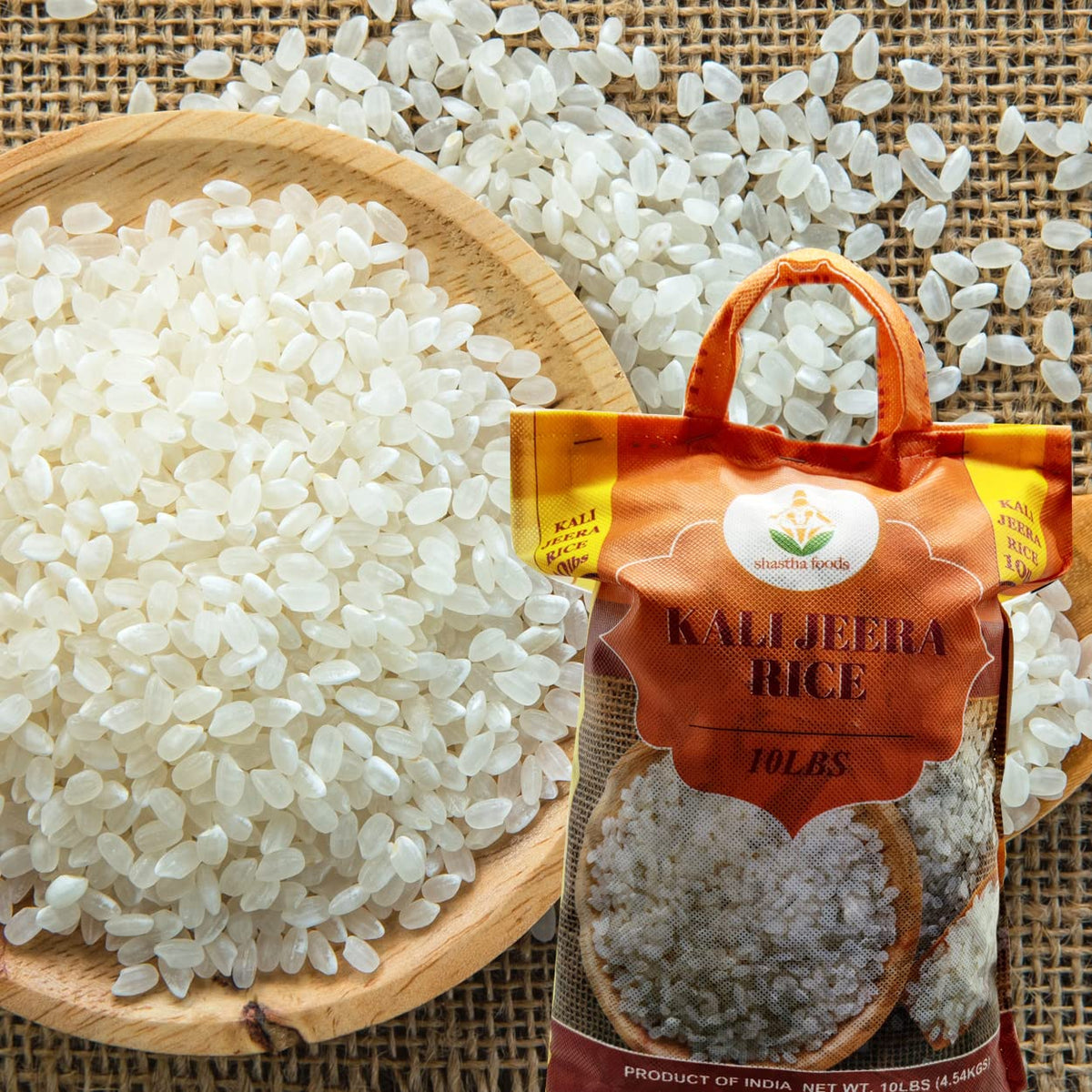 Kalijeera Rice - 10 Lbs (Pack Of 2) (10 Lbs X 2 Bags) T-L