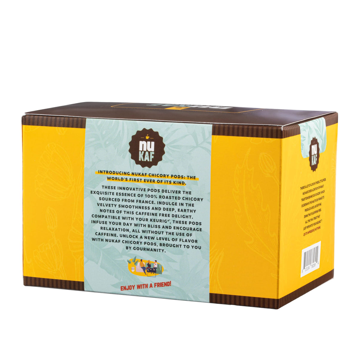 Nukaf Chicory K Cups | Kosher Chicory Root K Pods For Your Keurig | 100% Chicory Root | Keurig K Cups Chicory Coffee Alternative