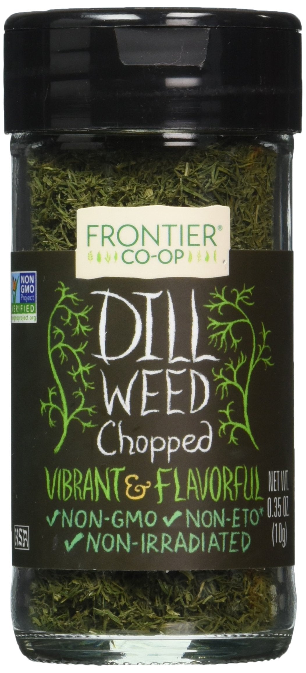 Frontier Co-op Dill Weed Seasoning, 0.35 Ounce (Pack of 1)