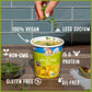 Dr. McDougall s Vegan Split Pea Soup - Gluten Free - Ramen Noodles - Instant Ramen Noodle Cups - Low Sodium Ramen - Non-GMO - V