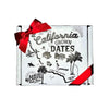 Rancho Meladuco Date Farm 1 lb. Box with Red Satin Ribbon | Contains Whole, Un-Pitted, Organic, California-Grown Medjool Dates |