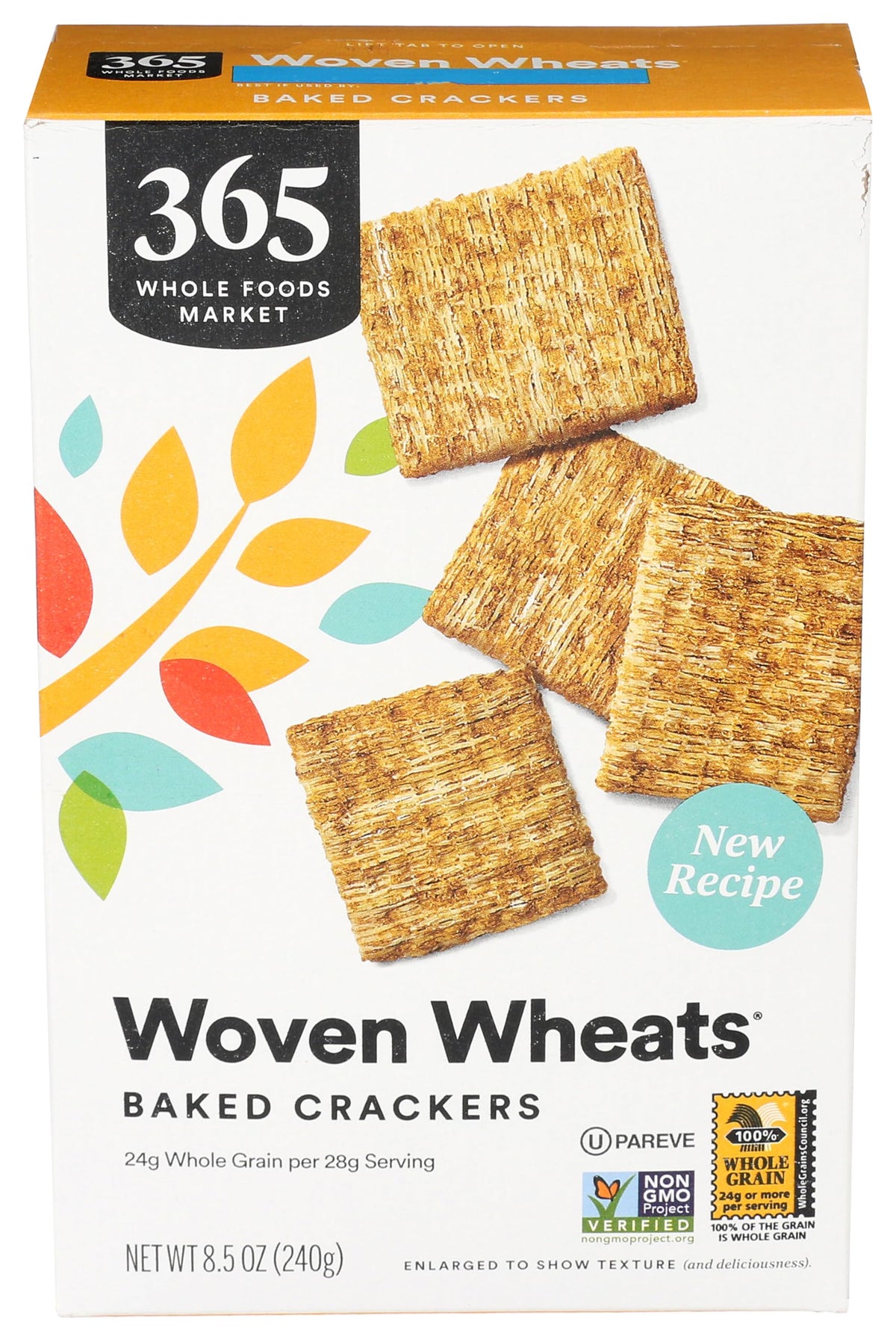 365 By Whole Foods Market, Woven Wheat Crackers, 7 Ounce