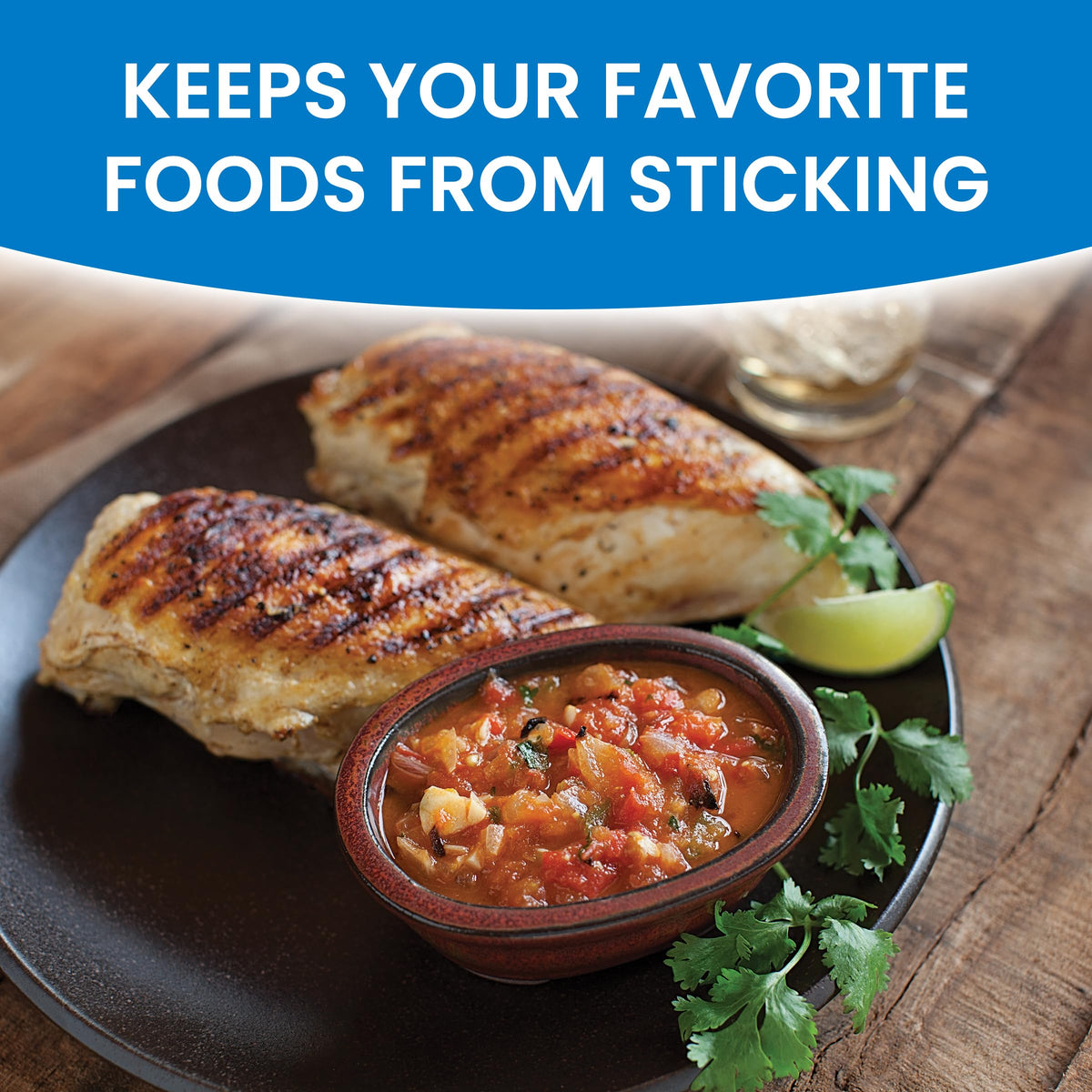 Crisco Cooking Spray, No-Stick | Grill Master | 12 Ounce | Pack of 2