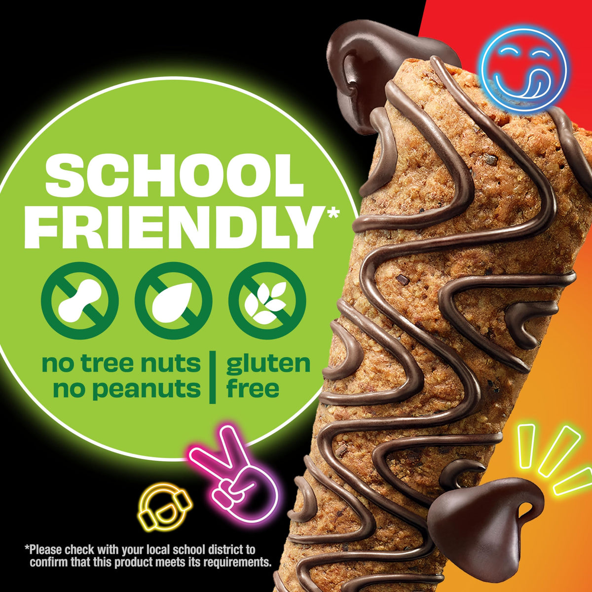 KIND Kids Chocolate Chip Snack Bars, Gluten Free, 5g Protein, 5 Count