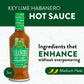 Key Lime Habanero Hot Sauce By Tabaero, Gourmet Hot Sauce Gifts, All Natural, Gluten Free, Vegan, Kosher, Made In The Usa, 5 Oz.