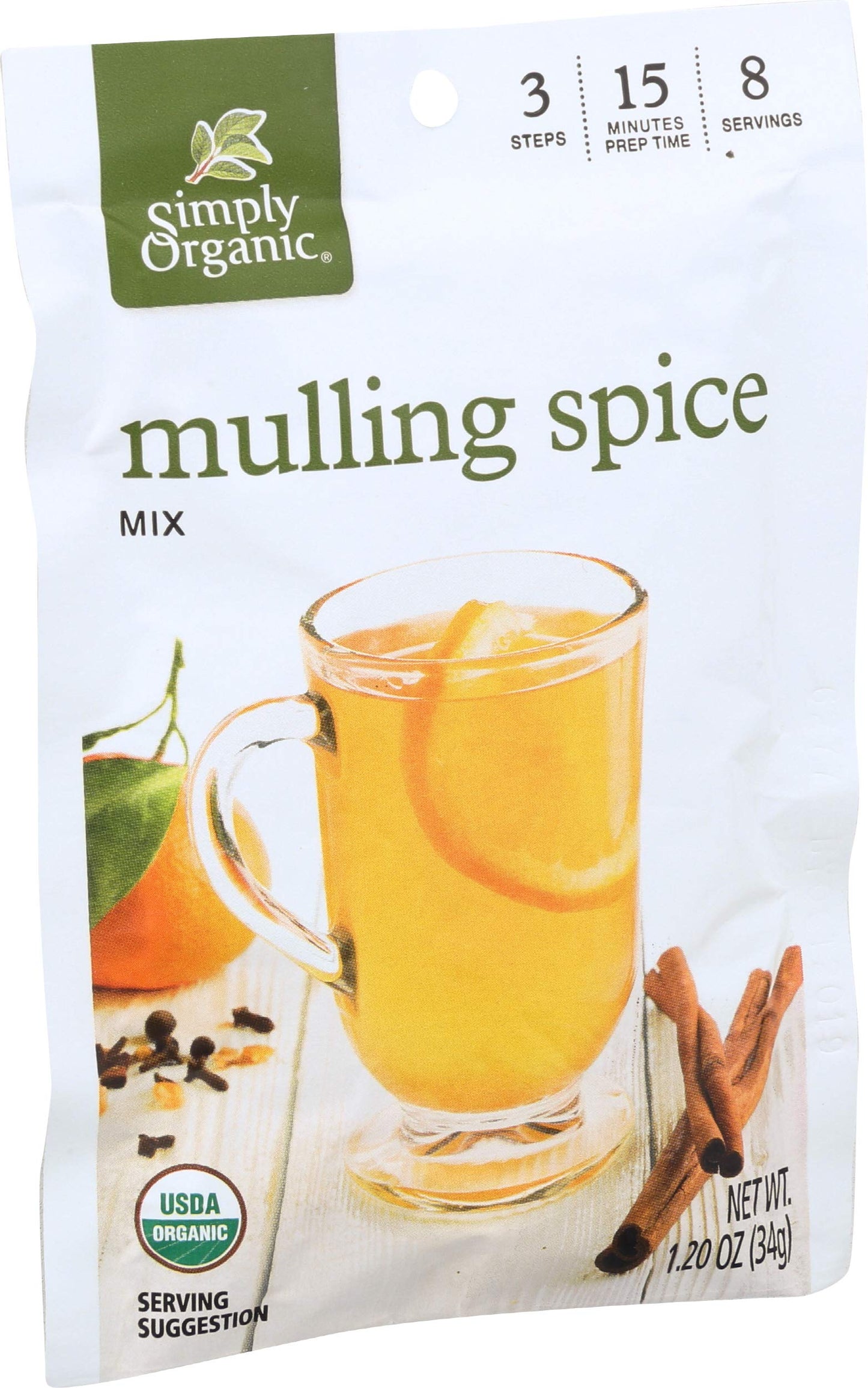 SIMPLY ORGANIC Organic Mulling Spices, 1.2 OZ