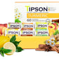 Tipson Organic Turmeric Herbal Tea - Caffeine Free, Non-GMO, Gluten Free - 60 Foil Enveloped Double Chambered Bags
