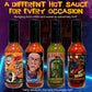 Jeff Dunham - Peanut s Tropical Heat Hot Sauce | Pineapple Habanero Sauce - Sweet with a Kick - It s Good (5 fl oz)