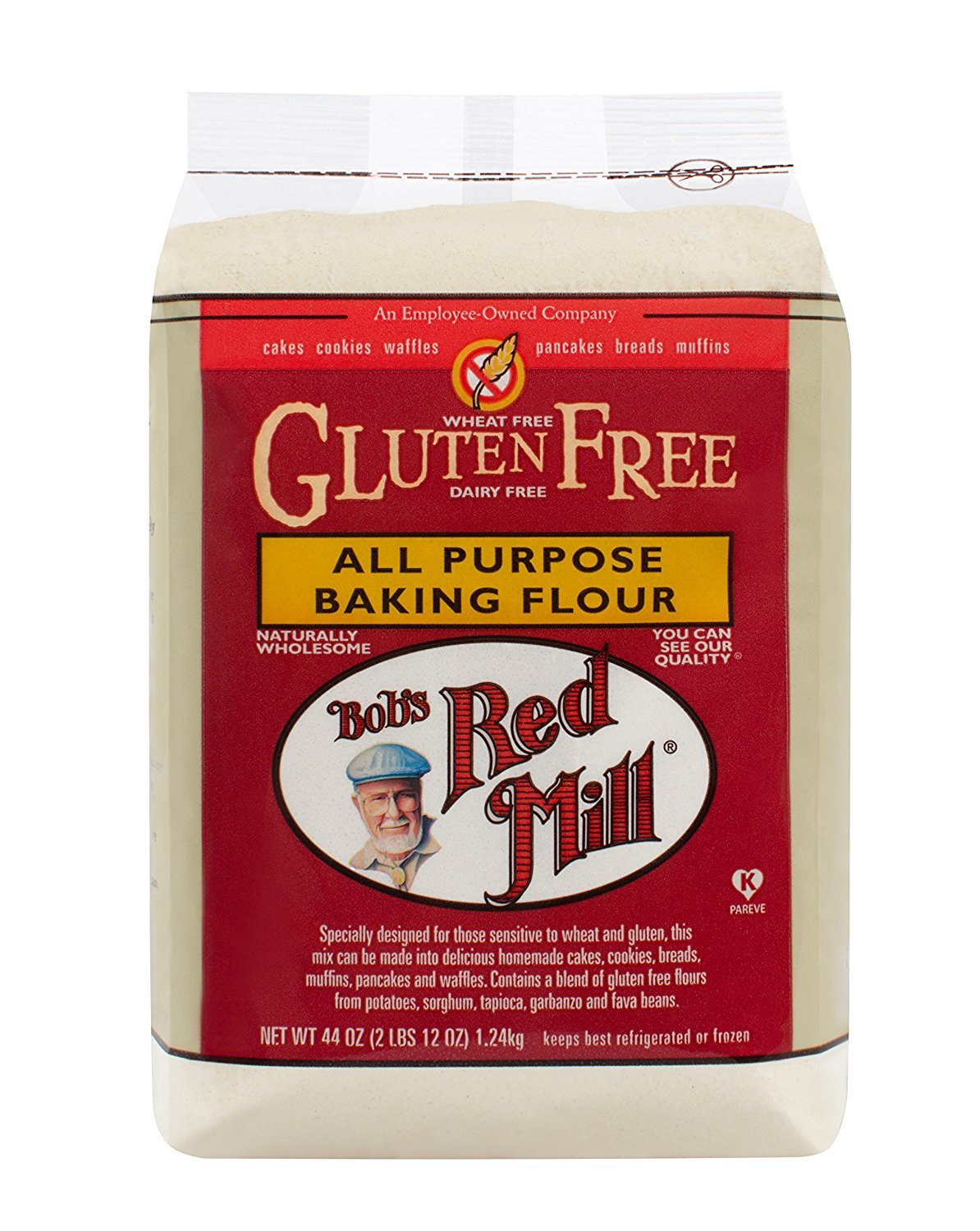Bob'S Red Mill Gluten Free All Purpose Baking Flour, 44 Oz (4 Pack)