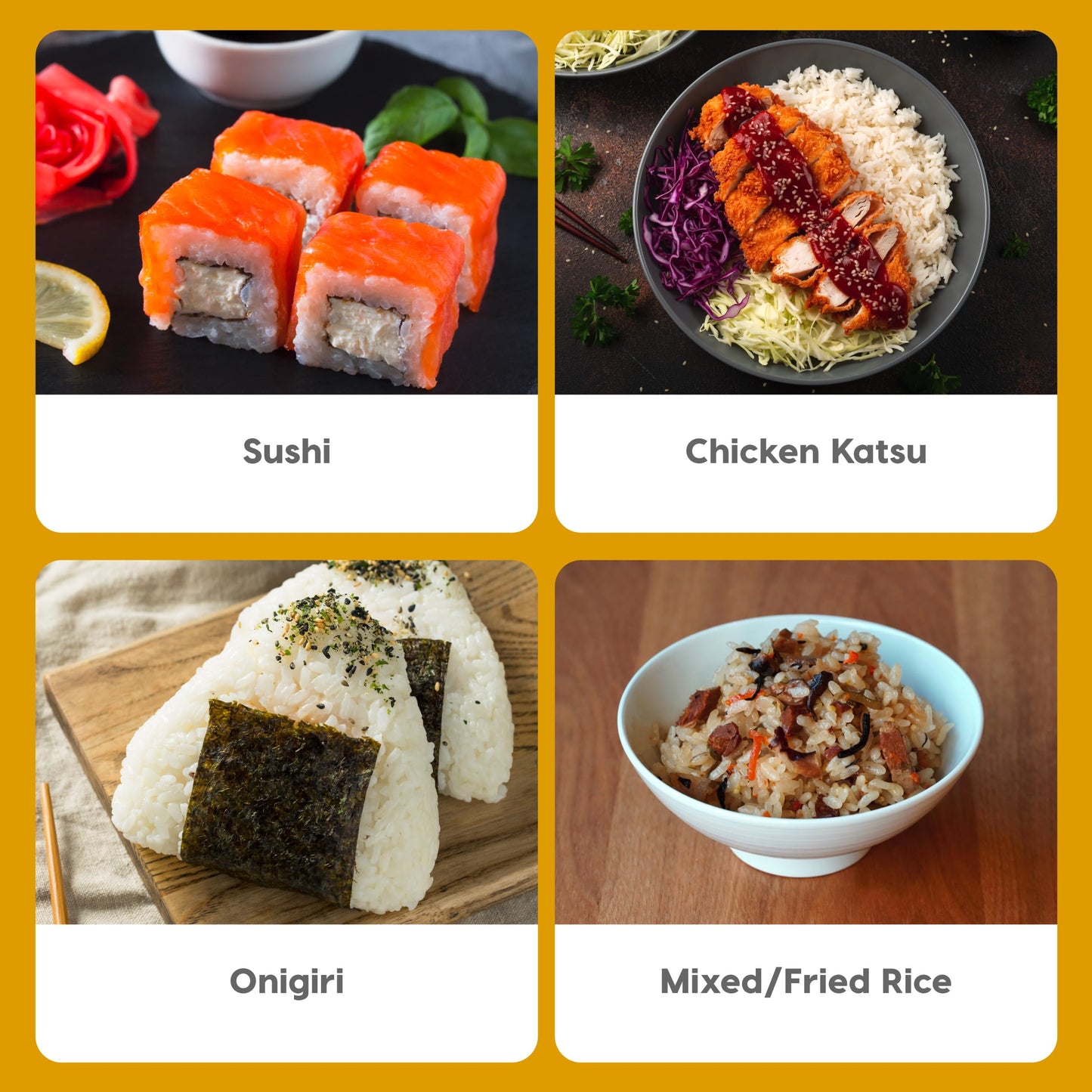 Iris Ohyama Instant White Rice - Gluten Free Vegan, Japanese Short Grain Sushi Rice, 6.3 Ounce (Pack of 40)