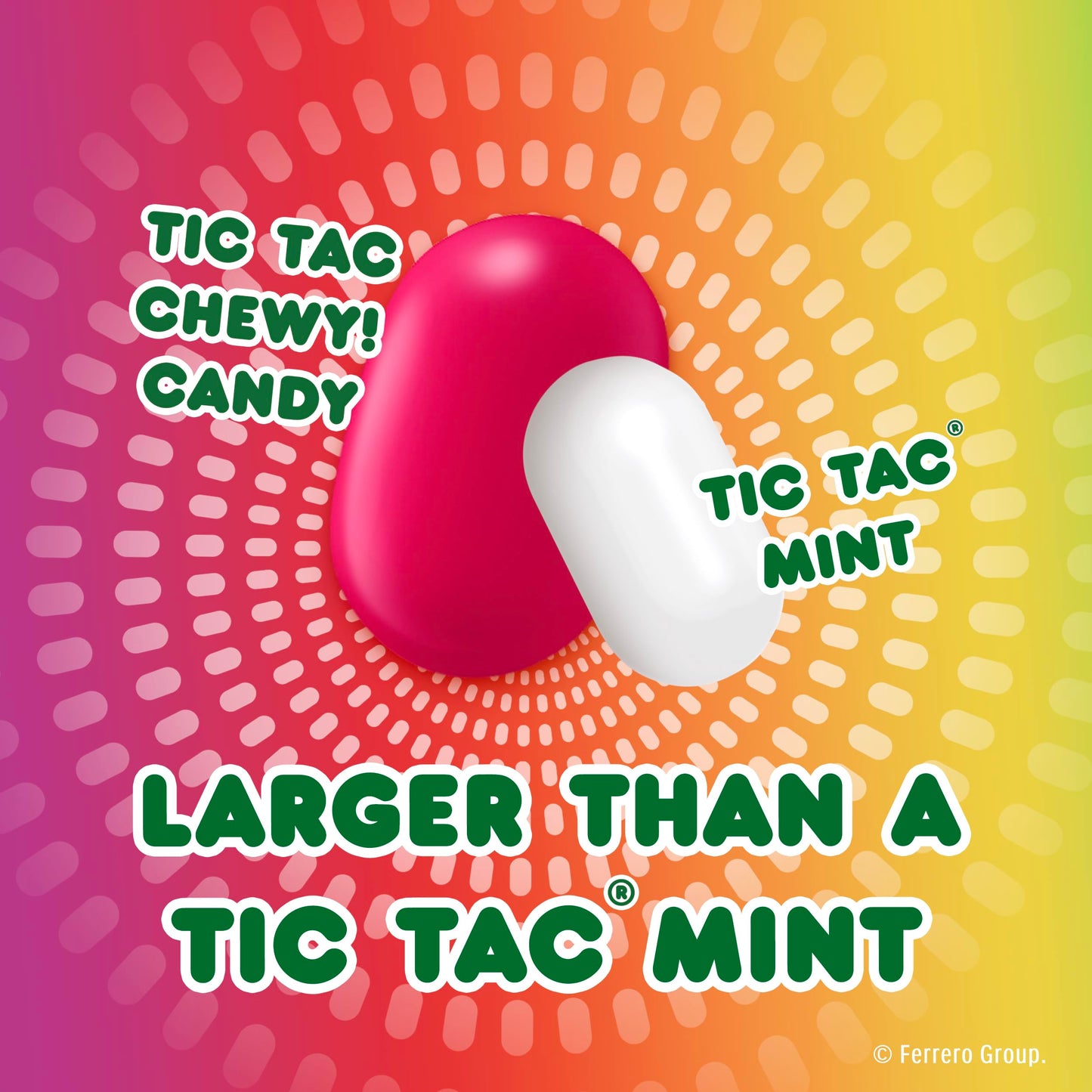 TIC TAC CHEWY! Fruit Adventure Candy, Fruit Candy, 7 oz (Packaging May Vary) (Pack of 2)