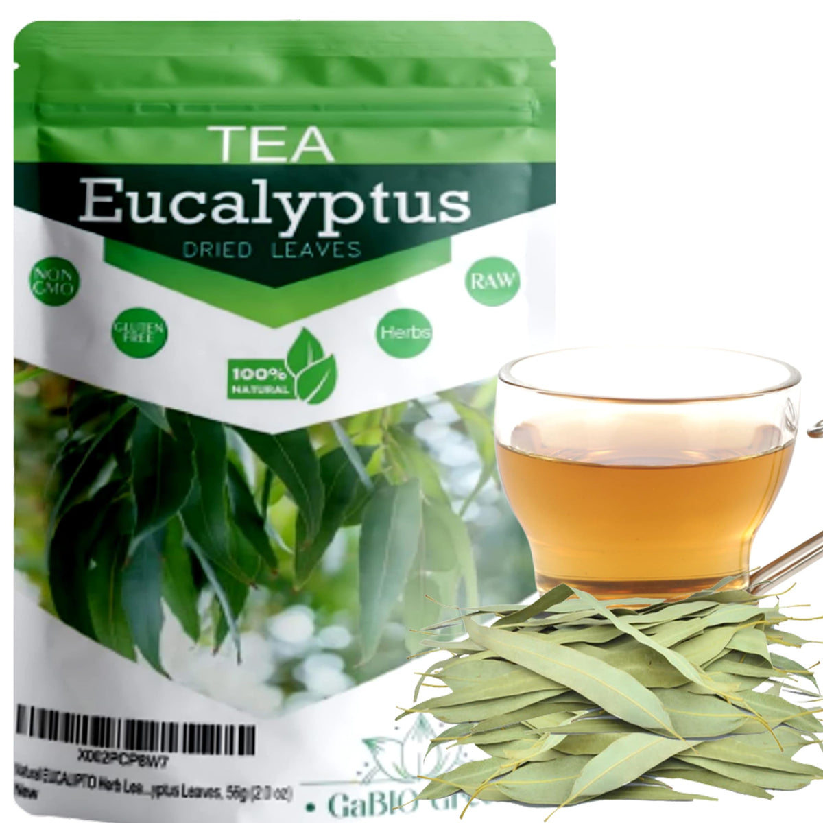 Natural Eucalyptus Herb Leaves, Whole Eucalyptus Leaves, 56G (2.0 Oz)
