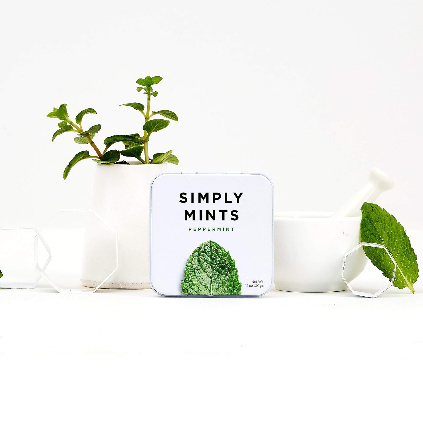 Simply Mints (Peppermint, 30 Count (1 Tin))