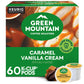 Green Mountain Coffee Roasters K-Cup Pods, Caramel Vanilla Cream, Light Roast, 60 Count (6 Packs of 10)