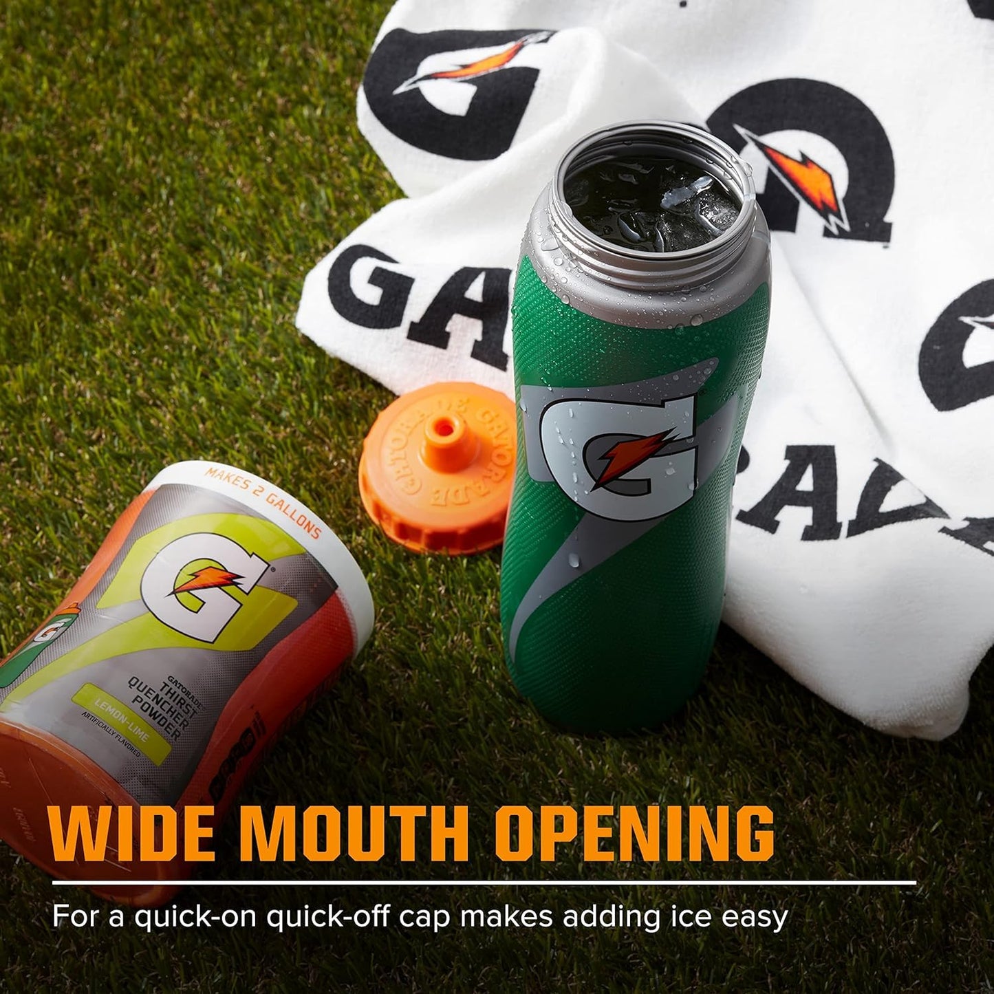 Gatorade 32oz Gator-skin Bottle  Blue