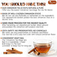 TOG999 Premium Cinnamon Herbal Tea Bags, 100% Natural, Vegan, No Sugar, No Caffeine, 20 Bags