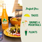 Jarritos - Mexican Soda Soft Drinks  Tamarind (17.7 oz  524ml) 24 Bottles - Made with Real Cane Sugar - 0g Fat - Made in Mexico - Natural Flavor Soda Pop - Party & BBQ Beverages