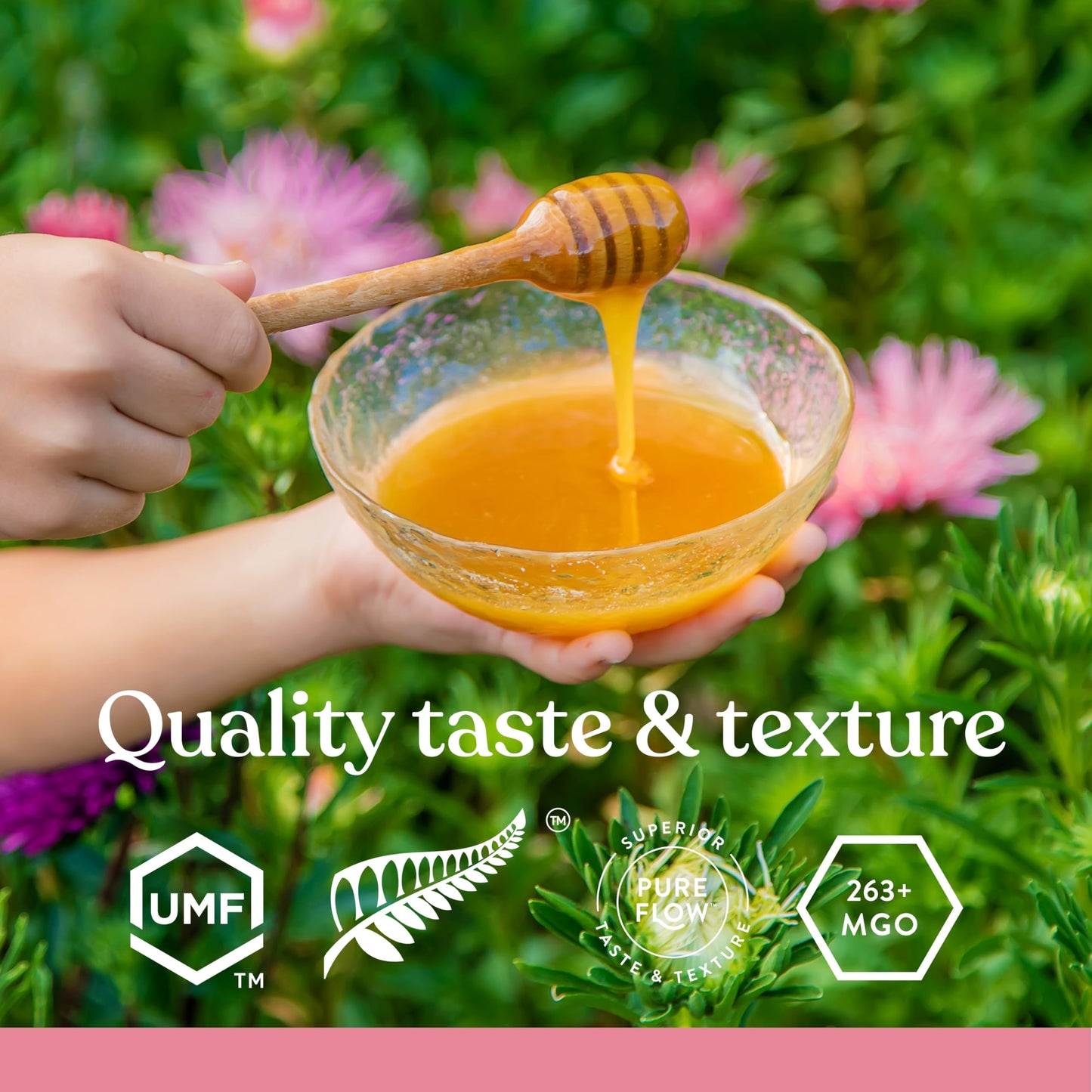 Manuka Honey New Zealand - Certified Umf 10+ (Mgo 261+) 100% Pure New Zealand Manuka Honey, Raw Manuka Honey, 17.6 Oz (500G)