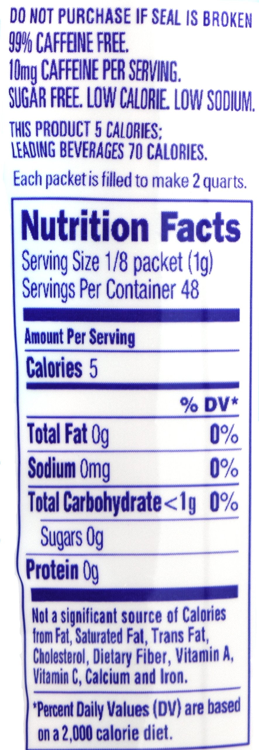 Crystal Light Sweet Tea, 12-Quart 1.56-Ounce Canister (Pack Of 3)