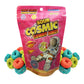 LYZAS SWEETS & TREATS Cosmic Sour Gummy Rings - Crunchy Nonpareil Coating - 5.5 oz Bag - Pack of 1