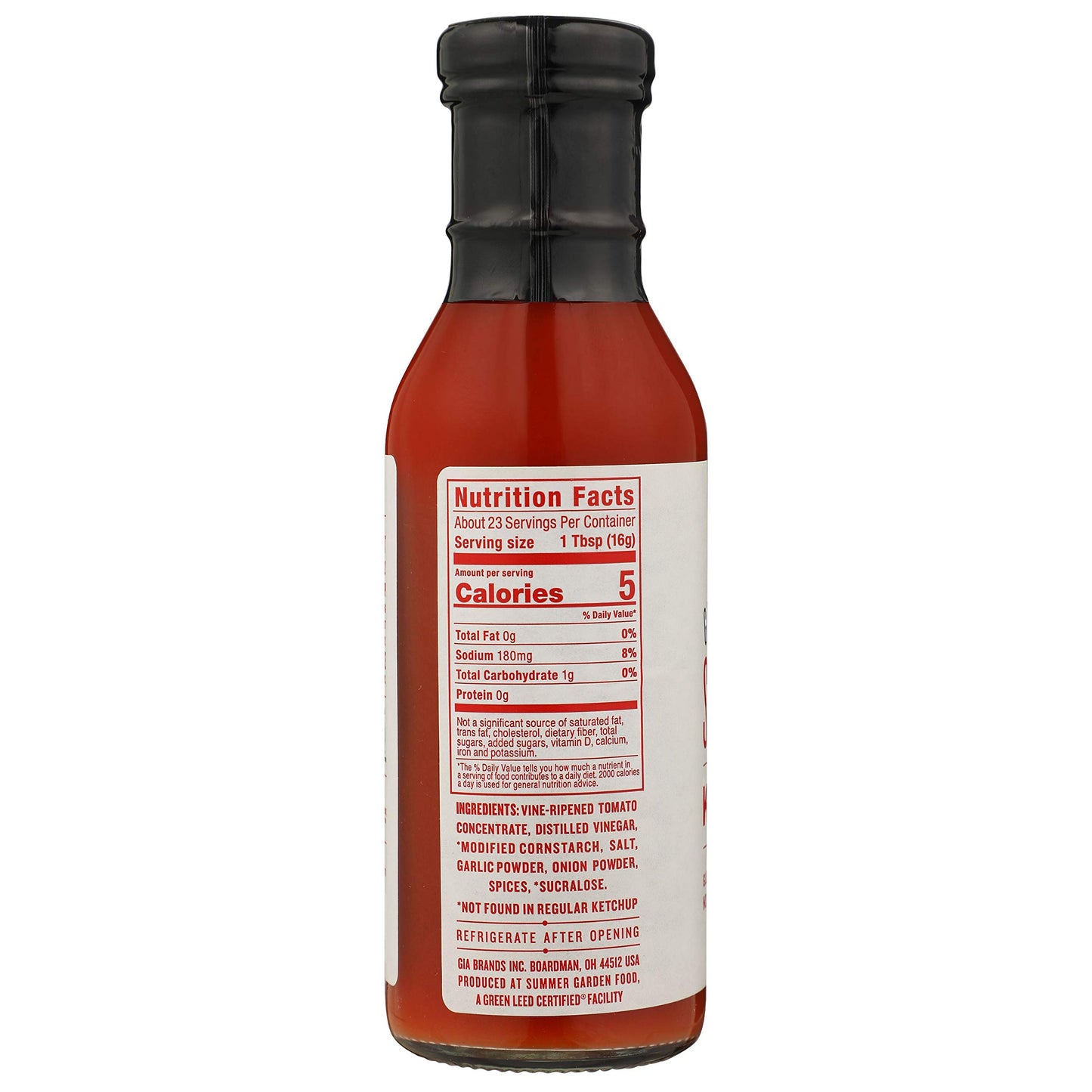 G Hughes Ketchup, Sugar Free, Gluten Free, 13 Ounce (Pack Of 6)