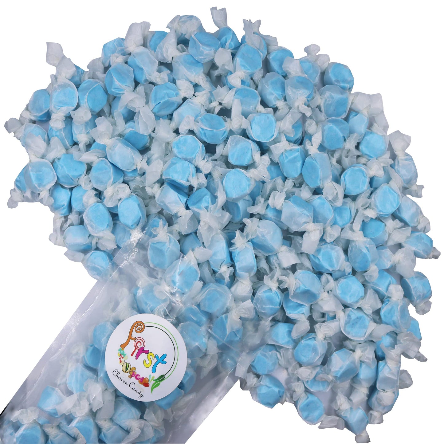 Variety Gourmet Saltwater Taffy (Sour Blue Raspberry, 5 Pound)