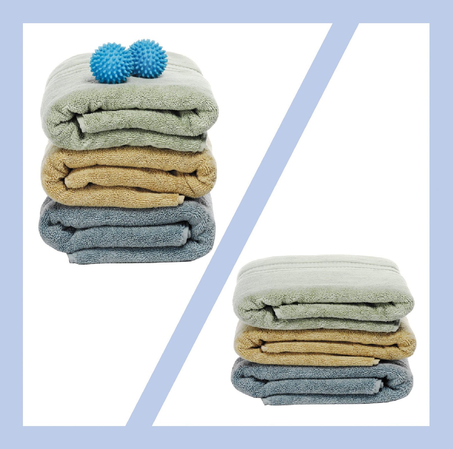 Whitmor Dryer Balls Blue (Set Of 2)