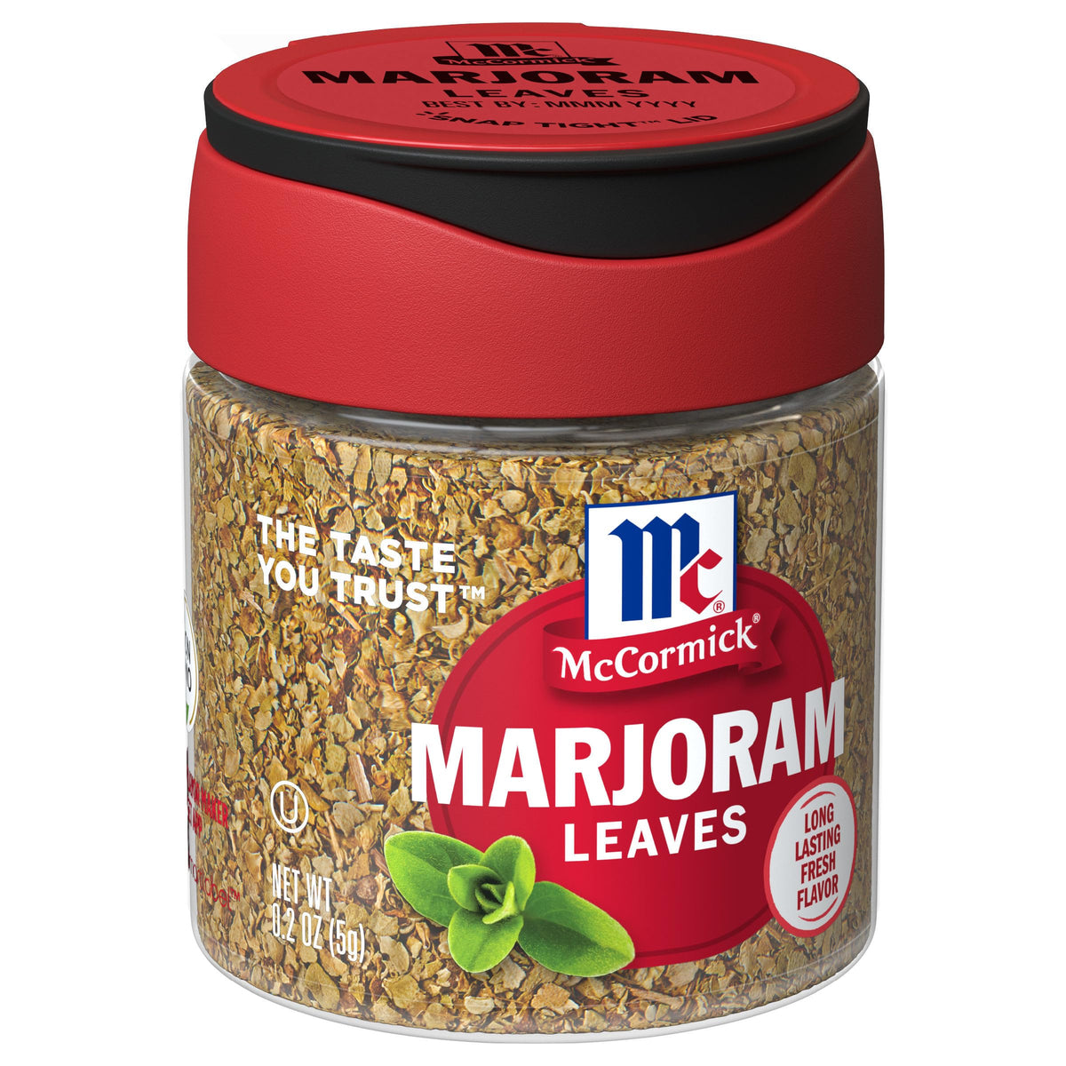 McCormick Marjoram Leaves, 0.2 oz (Pack of 6)