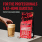BAZAN COFFEE - Too Strong Robusta Vietnamese Whole Bean Coffee Dark Roast  Single Origin  High Caffeine & Low Acid Coffee  Bold Espresso Coffee Beans for Espresso Lovers  Full Bodied Flavor - 12oz bag