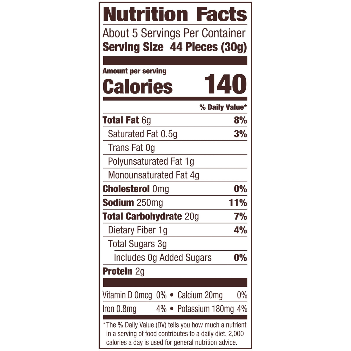 Goldfish Crisps Salt & Vinegar Flavored Baked Chip Cracker Snacks, 6.25 Oz Bag (Pack of 2)