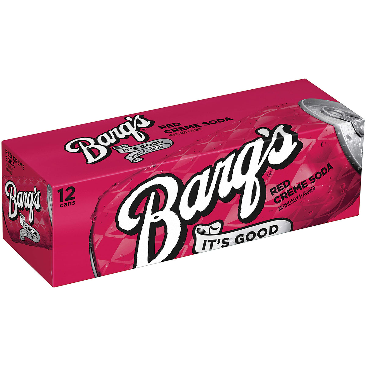 Barqs Red Creme Soda Cans - 12 Fl Oz (Pack of 12) - Model COKESC000023898