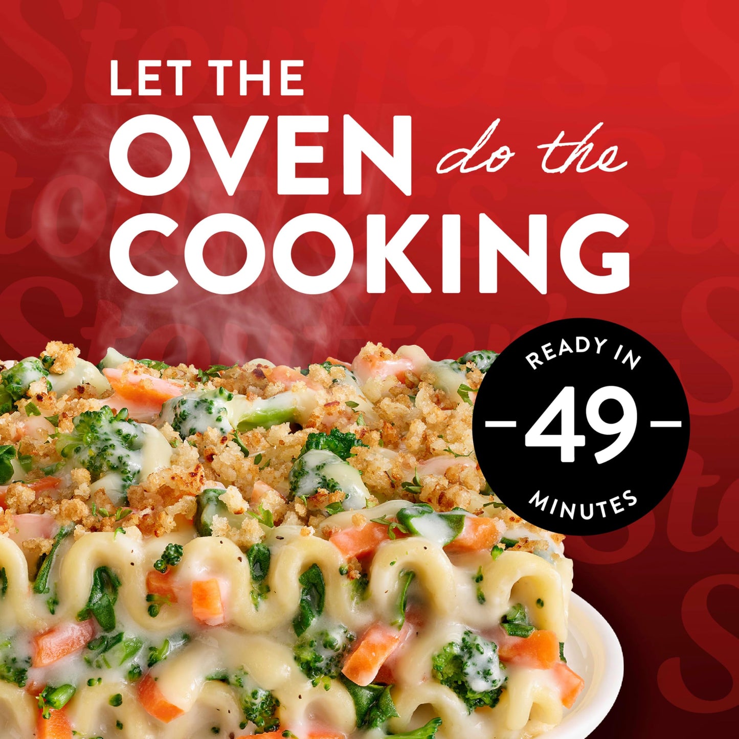 Stouffers Vegetable Lasagna, Single Serve, Frozen Entrees for One, Veggie Lasagna, Single Frozen Meals