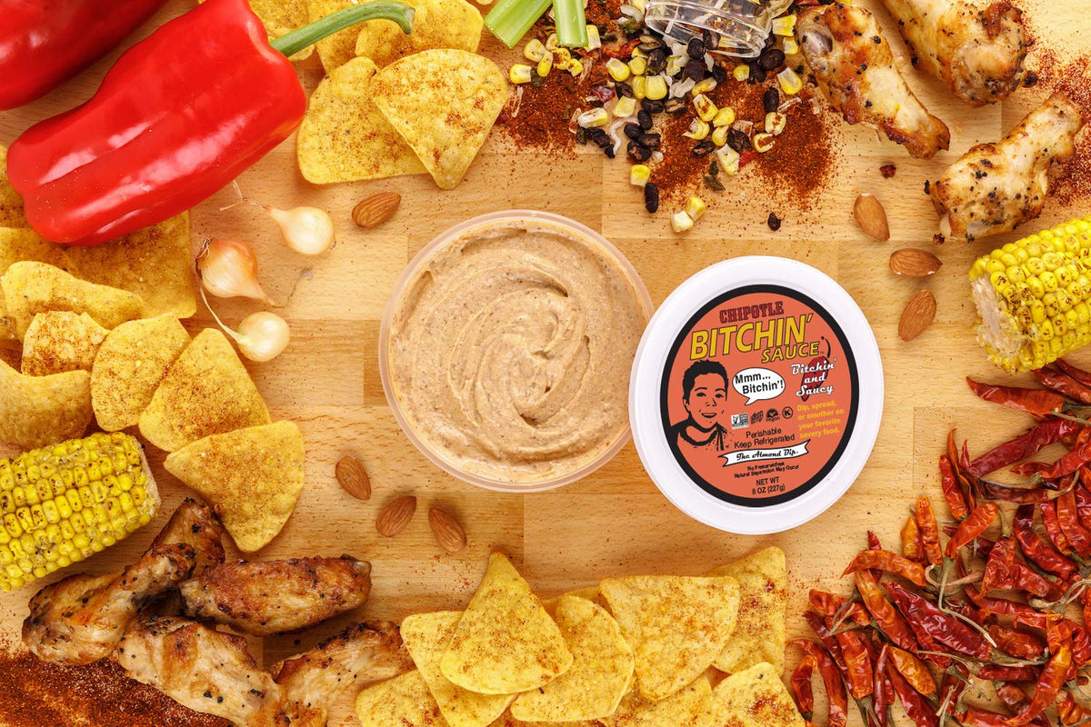 Chipotle Bitchin Sauce, 8oz - The Almond Dip