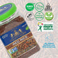 Golden Organic Red Rice | High-Fiber, Gluten-Free, Non-GMO | 32oz (2lb) Premium Sticky Whole Grain Rice