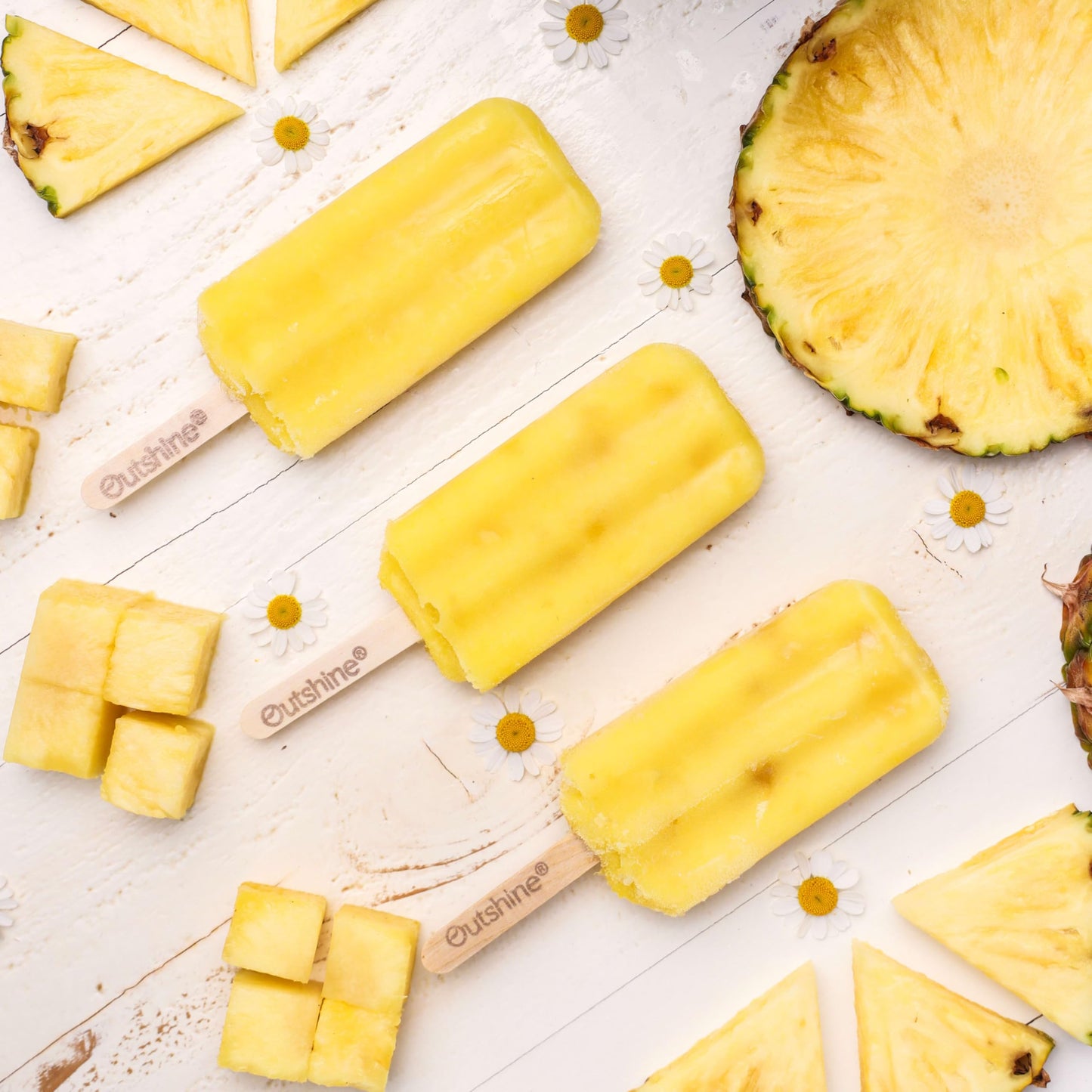 Outshine Fruit Bars, Pineapple, 6 Ct