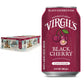 Virgils Handcrafted Black Cherry Soda - Tang Bold Flavor - 12oz Cans, 24 Pack