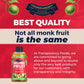 100% Pure Monk Fruit Extract (6 Drops = 1 Tsp of Sugar) Zero Calories  Non-GMO  No Fillers - Liquid Monk Fruit Sweetener No Erythritol by Transparency Foods NEW FORMULA (8oz  786 servings)