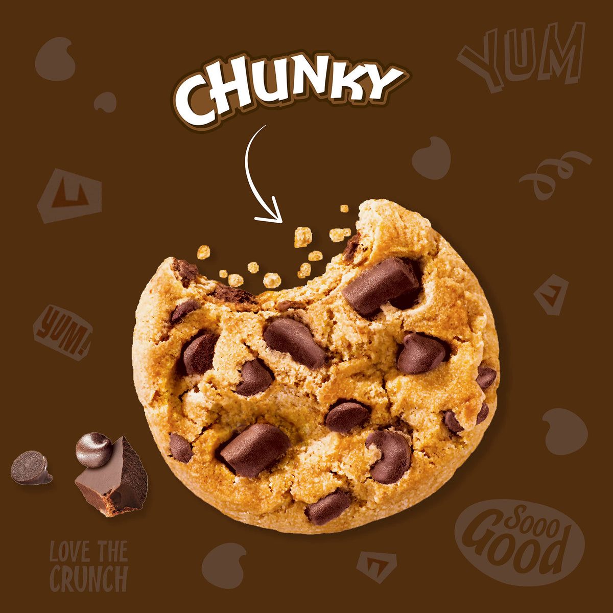 Chips Ahoy! Chunky Chocolate Chip Cookies, 12 - 11.75 Oz Packs