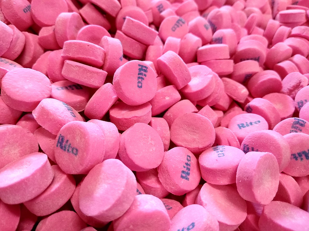 Pink After Dinner Mints - 2 lbs of Creamy Crunchy Long Lasting Flavored Wintergreen Mints