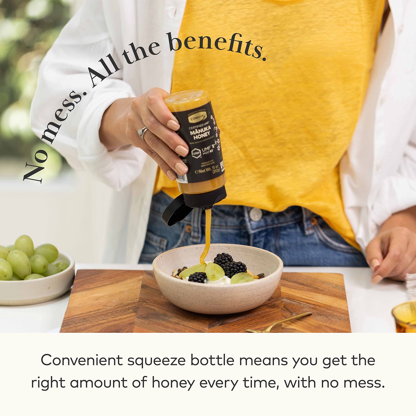 Comvita Manuka Honey (Umf 5+, Mgo 83+) | New Zealands #1 Manuka Brand | Raw, Wild, Non-Gmo | Superfood For Daily Vitality | 11 O