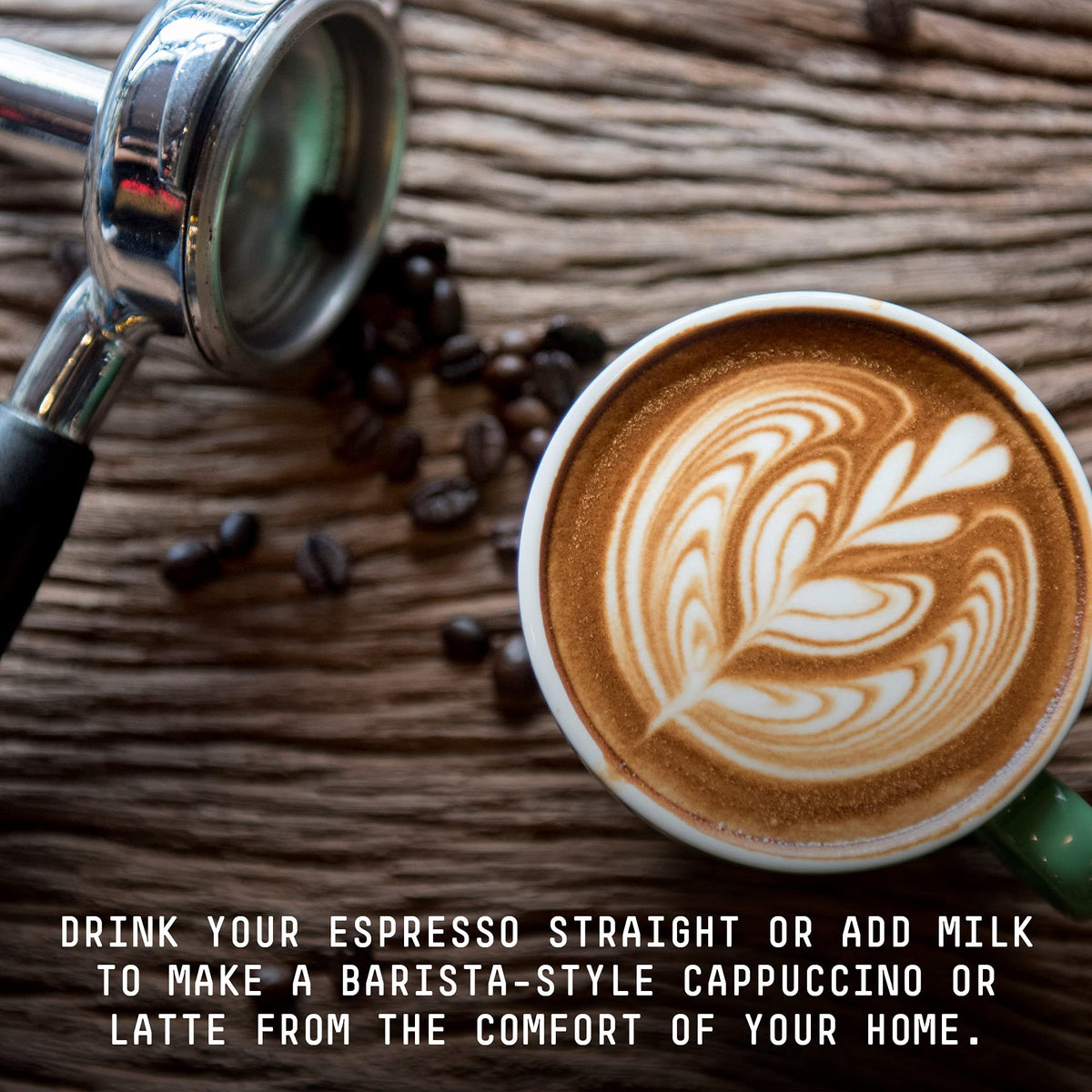 Stone Street Espresso Coffee, Ground, Dark Roast, High Caffeine Blend, 32 oz