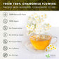 Chamomile Tea Bags, 100% Natural Chamomile, Freshly Picked, Naturally Dried Chamomile, Hand-made, Biodegradable Tea Bag