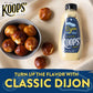 Koops Dijon Mustard - French Mustard, Gluten-Free, Kosher, Non-GMO, Made in the USA, From Quality Mustard Seeds, Rich and Delic