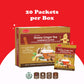 Pocas Honey Ginger Instant Tea Powder, Cinnamon Flavor, Caffeine-Free, 20 Packets