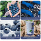 Freeze Dried Blueberries, 6Oz/170G Whole Frozen Blueberries, Freeze Dried Fruit No Added Sugar, Natural Snack, Jar Packaging Des